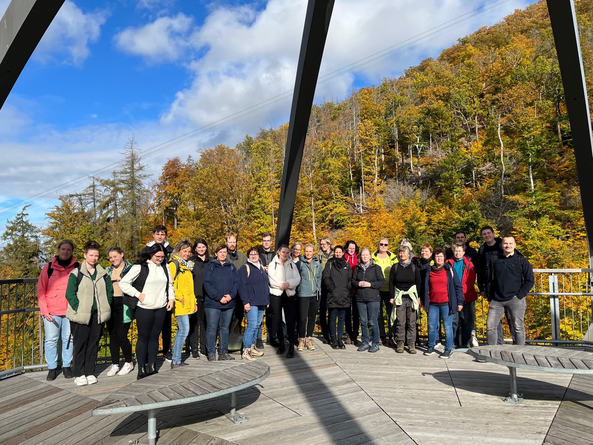 Helmstedter Team von PKF Fasselt beim Betriebsausflug